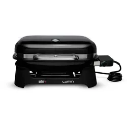 Weber Elektrogrill Lumin Stahl Schwarz