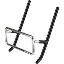 APS Deckelhalter, 2er-Set, für alle Töpfe und Deckel einsetzbar, hitzebeständig, Antirutschbeschichtung, Edelstahl