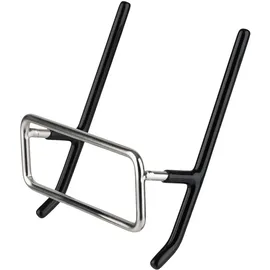 APS Deckelhalter, 2er-Set, für alle Töpfe und Deckel einsetzbar, hitzebeständig, Antirutschbeschichtung, Edelstahl