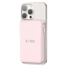 TECH-PROTECT Powerbank Tech-Protect PB31 LifeMag MagSafe 10000 mAh - rosa