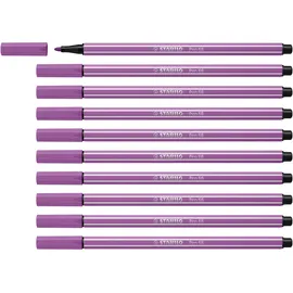 Stabilo - Premium-Filzstift Pen 68-10er Pack - pflaume