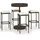 vidaXL Gartenbar-Set 5-tlg. Braun