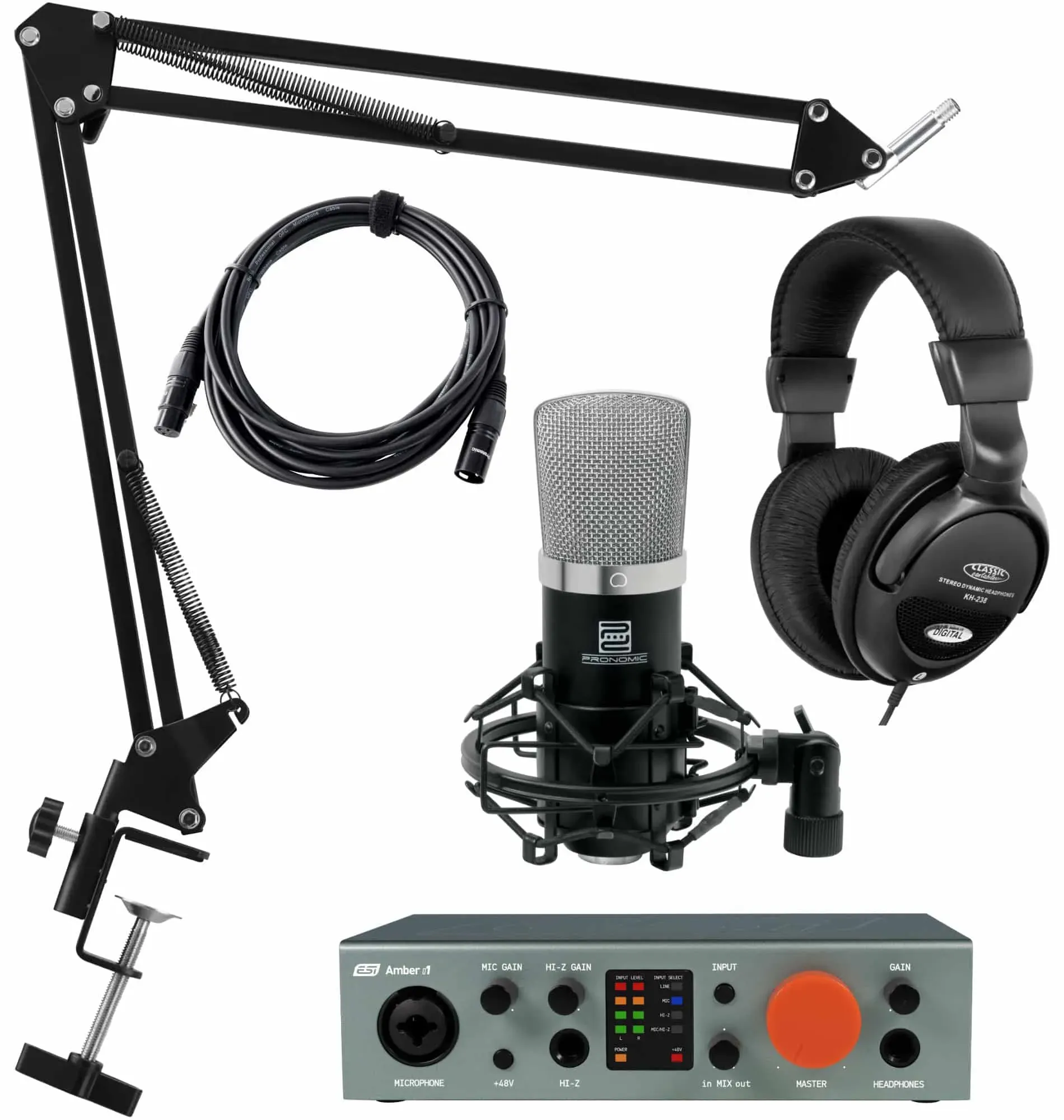 ESI Amber 1 Podcast Set