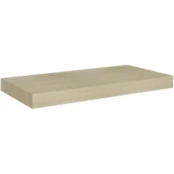 vidaXL Schwebende Wandregale 2 Stk. Eichefarben 50x23x3,8cm MDF