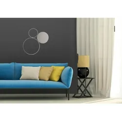 Pois-Silber-Kleine LED-Deckenleuchte