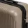 Relaxdays Kofferset 2-teilig 4-Rollen Cabin 65 cm / 61-74 l beige/schwarz