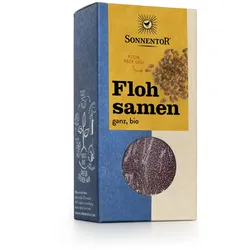 Flohsamen ganz bio 90 g – Natürliche Ballaststoffquelle