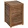 5five simply smart Holzkorb in braun - Wäschekorb "blackacia" 65l aus akazienholz