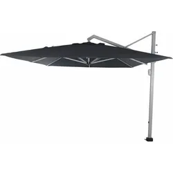 SIENA GARDEN  Stratos Stratos Ampelschirm silber/schwarz meliert 300x400cm