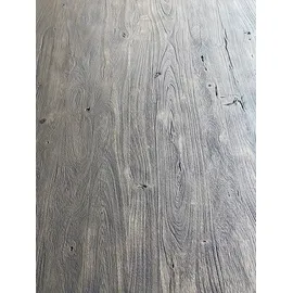 g+k möbelvertriebs Baumtisch "Pune" 180x90cm Akazie grau & Eisen schwarz - Grau/Schwarz