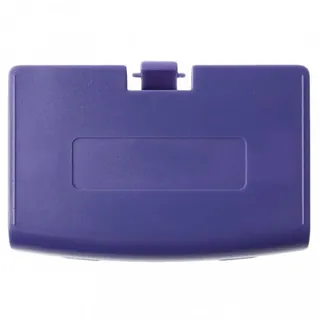 AKKUDECKEL FÜR NINTENDO GAME BOY ADVANCE BACKCOVER BATTERIEN BLAU LILA