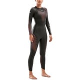 2XU Damen Ww4994c-P1 Propel Neoprenanzug, Schwarz/Sunset Ombre, S