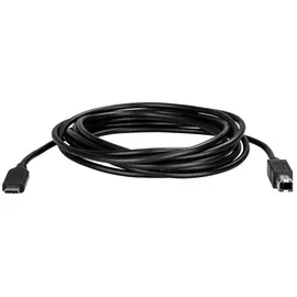 Startech USB-C auf USB-B 3 m Schwarz