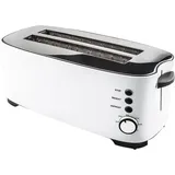 Alfa - Weißer Toaster, 2 Schlitze, 1350 w, große Küche