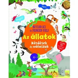 Öffnen und entdecken, Tiere - Buch in ungarischer Sprache.