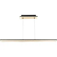 ECO-Light Luce Design LED-Pendelleuchte Solaris 1-flammig Gold 120 cm