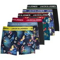 Jack & Jones Boxershorts (6-St) in farbenfrohen Designs im 6er Pack M