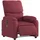 vidaXL Massagesessel Elektrisch Polyester 99 x 99 x 99 cm Weinrot