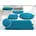 Badematte Lana Badematten Gr. rechteckig (80 cm x 150 cm), 1 St., Polyacryl, blau (mosaic blue) Einfarbige Badematten Badteppich, Badematten, unifarben, auch als 3 teiliges Set & rund Bestseller