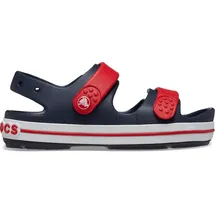 Crocs Crocband Cruiser Sandal K für Kinder Sandalen Navy/Varsity Red, 23/24
