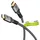goobay HDMI-Kabel 2.0 10 m Grau