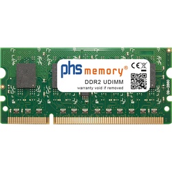 PHS-memory 1GB RAM Speicher für Epson AcuLaser C9300 DDR2 UDIMM 667MHz (Epson AcuLaser C9300, 1 x 1GB), RAM Modellspezifisch
