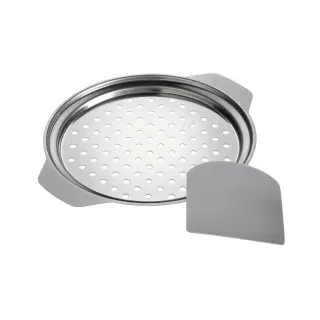 Westmark Spätzle-/Topfaufsatz + Schaber, 2teiliges Set 61112240