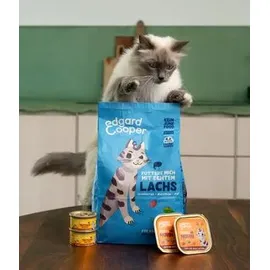 Edgard & Cooper Freilauftruthahn & Freilaufhuhn Stückchen in Soße 18 x 85 g