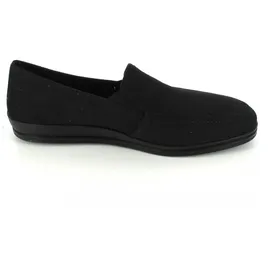 ROHDE Schuhe Herren Hausschuhe Wollfutter Lillestrom 2609, Größe:44 EU, Farbe:Schwarz - 44