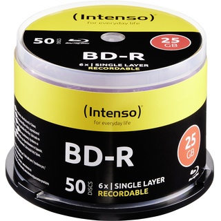 Intenso BD-R 25GB 6x 50er Spindel