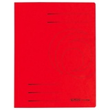 Herlitz Schnellhefter Quality Karton rot DIN A4