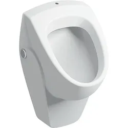 Geberit Renova Urinal Zulauf von oben, Tiefe 37cm, Abgang nach hinten oder nach unten, Zulauf oben, Weiß 235200000