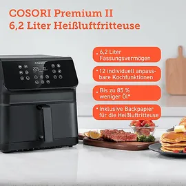 COSORI Premium II Chef Edition CAF-P651-KEUR schwarz