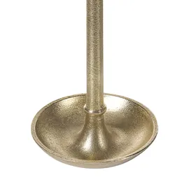 Beliani Kerzenständer-Set LIWUNG Metall Gold