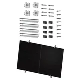 Haier Premium Halterung für Wand/Fassade und Zaun für Stecker-Solaranlagen/Balkonkraftwerke