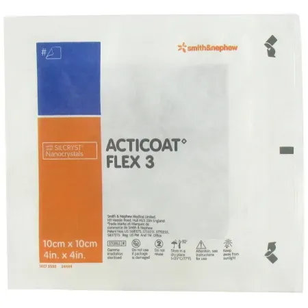 Acticoat Flex 3 Sterile Einzelpflaster 10x10cm 1 Stück (66800399)