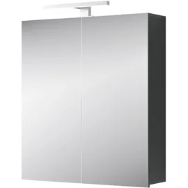 Planetmöbel Merkur 60 cm anthrazit mit Radio