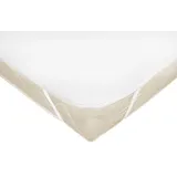 Matratzenauflage ZOLLNER, 180 x 200 cm, 75% Baumwolle, 25% Polyester, vom Hotelwäschespezialist weiß 180 cm x 200 cm