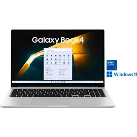 Samsung Galaxy Book4 15,6" Intel Core 5 120U 16 GB RAM 256 GB SSD Platinum Silver