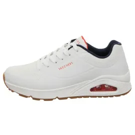 SKECHERS Uno - Stand on Air Weiß/Navy 41