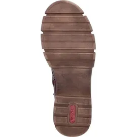 Rieker 91432-35 Schnürstiefel Synthetik Damen rot - Gr. 40