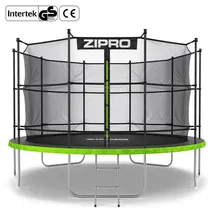 Zipro Jump Pro 374 cm Schwarz/Grün