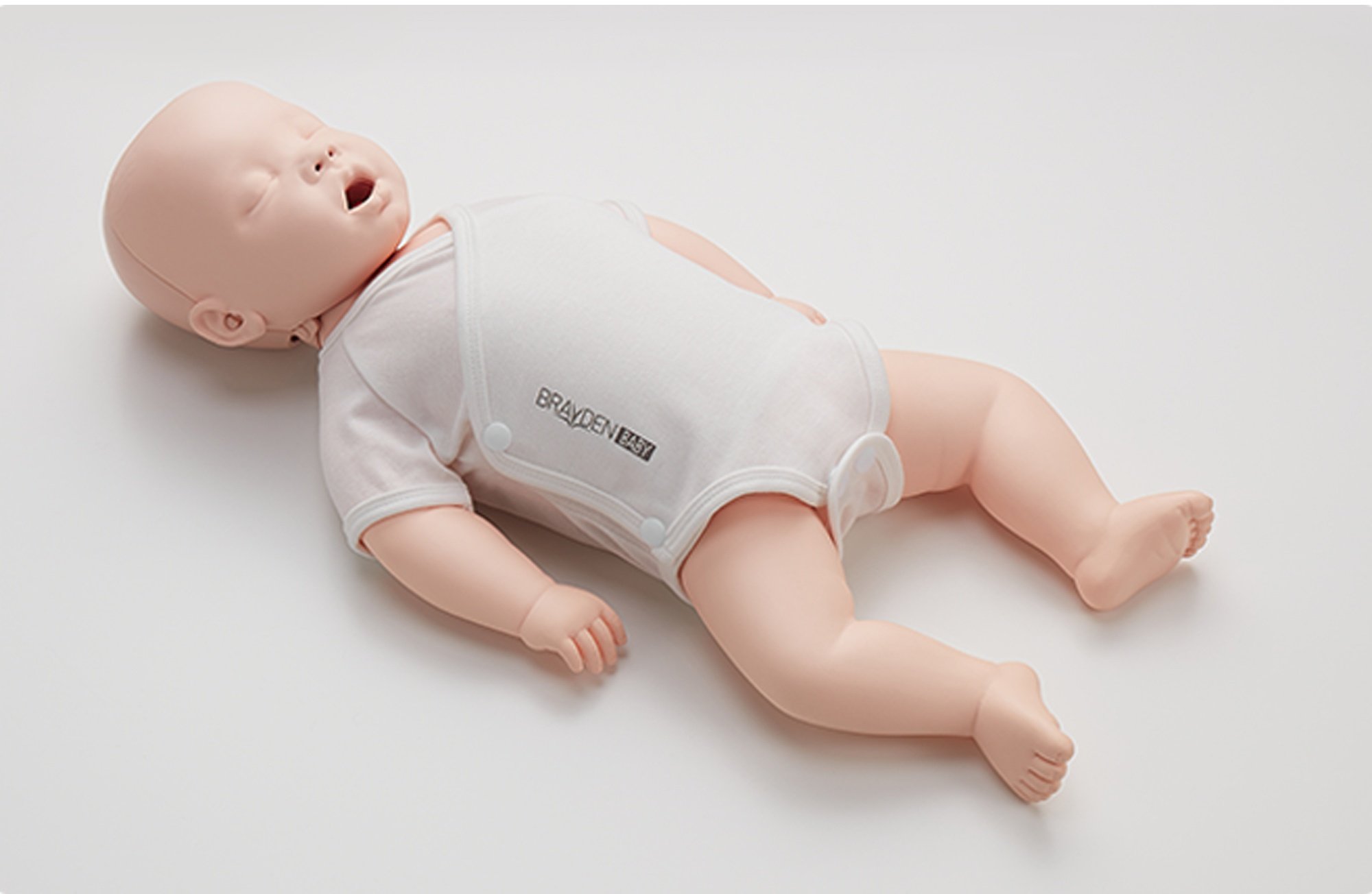 BRAYDEN Baby Advanced CPR Reanimationspuppe mit LED-Blutfluss