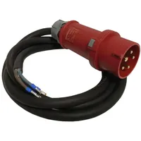 Doktorvolt 2m CEE Maschinen Anschlussleitung Kabel 16A/400V H07RN-F 5x2,5mm2 DV-2930-PP16