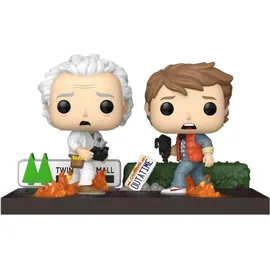 Funko Pop! Vinyl Figur Moments Movie Zurück in die Zukunft Doc und Marty 1846