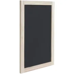 PROREGAL Wandtafel HxBxT 60x40x2cm Kreidetafel Schreibtafel Schiefertafel Dekotafel Notiztafel