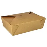 Papstar Lunchboxen Pappe 1000 ml 150 St. Braun