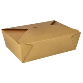 Papstar Lunchboxen Pappe 1000 ml 150 St. Braun