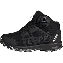adidas Terrex BOA Mid RAIN.RDY Hiking Shoes Sneaker, core Black/FTWR White/Grey Three, 33 EU