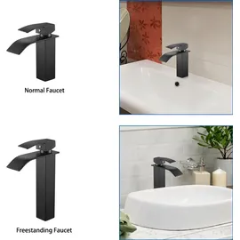 alovez Einhandmischer schwarz NICE#AU601H